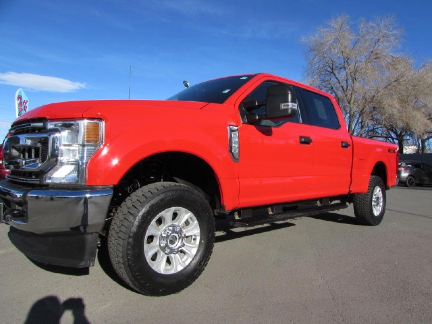 2022 Race Red /Gray Ford F-250 SD XLT 4WD (1FT7W2B67NE) with an 6.2 EFI V8 engine, 6 speed automatic transmission, located at 4562 State Avenue, Billings, MT, 59101, (406) 896-9833, 45.769516, -108.526772 - Photo#0